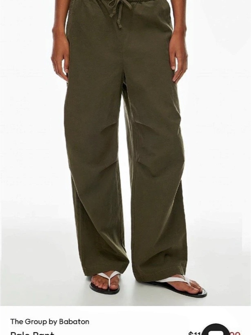 Babaton Palo Pant Wide Leg Pants in Black